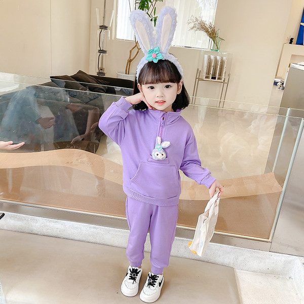 Gyerek sportkészlet lányoknak rózsaszín és lila színben