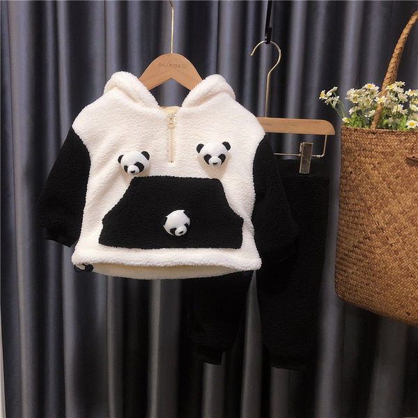 Παιδικό χειμωνιάτικο σετ με τρισδιάστατο στοιχείο