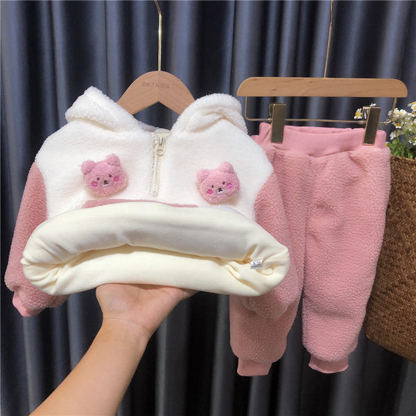 Παιδικό χειμωνιάτικο σετ με τρισδιάστατο στοιχείο