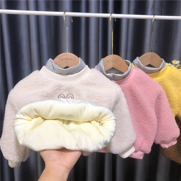 Set de iarna pentru copii cu broderie pentru fete