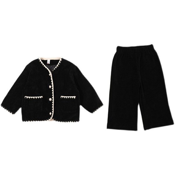 Παιδικό σετ παλτό και παντελόνι για κορίτσια