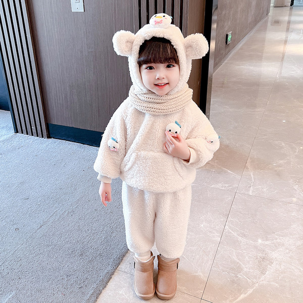 Σετ  για κορίτσια - φούτερ και εσώρουχα