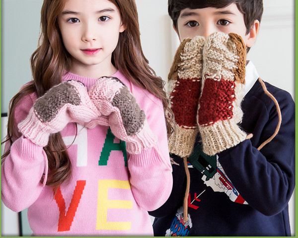Παιδικά χειμωνιάτικα γάντια σε πολλά χρώματα