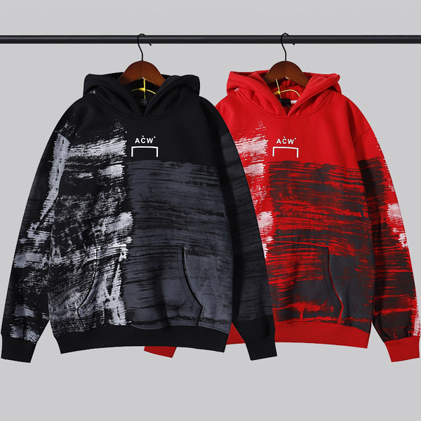 Ανδρικό μοντέρνο φούτερ με κουκούλα και τσέπη