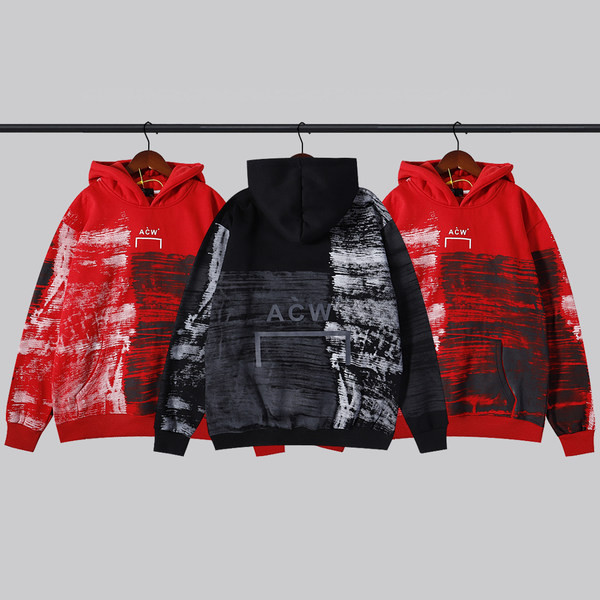 Ανδρικό μοντέρνο φούτερ με κουκούλα και τσέπη