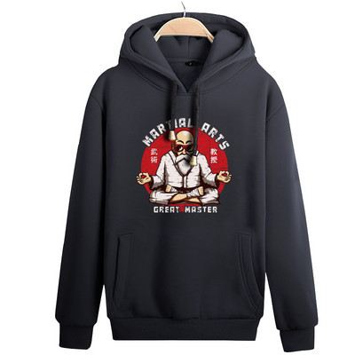 Ανδρικό μοντέρνο φούτερ με κουκούλα και διάφορες εφαρμογές