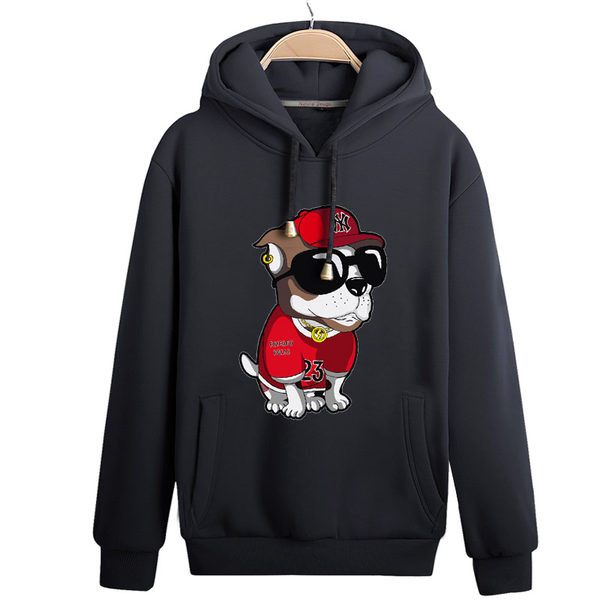 Ανδρικό μοντέρνο φούτερ με κουκούλα και διάφορες εφαρμογές