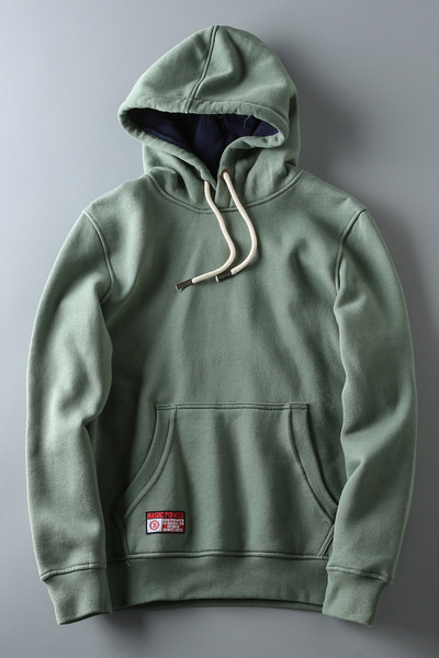 Καθημερινό φούτερ με κουκούλα και τσέπη - για άνδρες