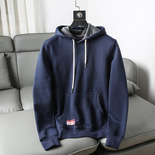 Καθημερινό φούτερ με κουκούλα και τσέπη - για άνδρες