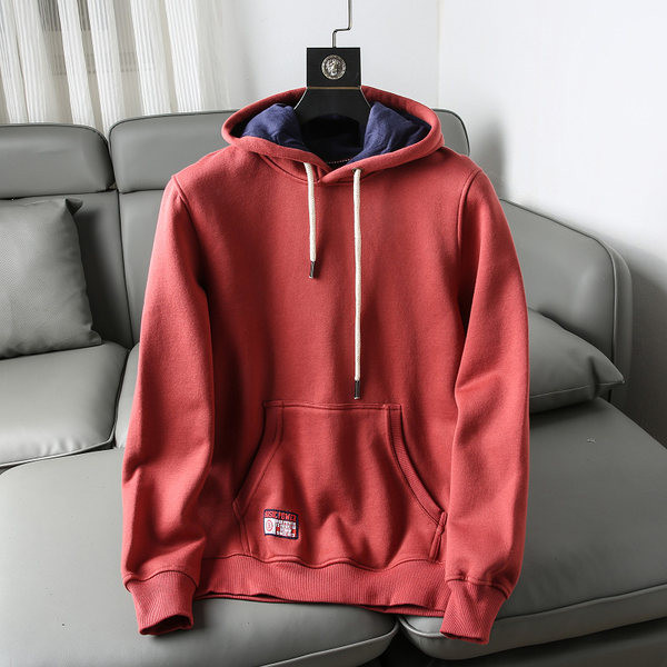 Καθημερινό φούτερ με κουκούλα και τσέπη - για άνδρες