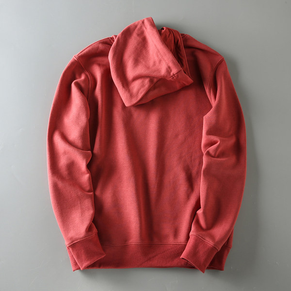 Ανδρικό καθημερινό φούτερ με κουκούλα και επιγραφή - τρία χρώματα