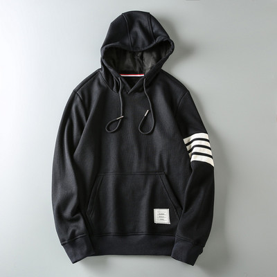 Καθημερινό φούτερ με κουκούλα και έμβλημα για άνδρες