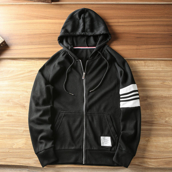 Férfi napi pulóver kapucnival - három színben