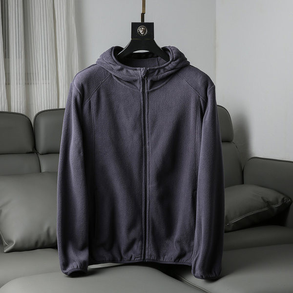 Hétköznapi férfi pulóver kapucnival három színben