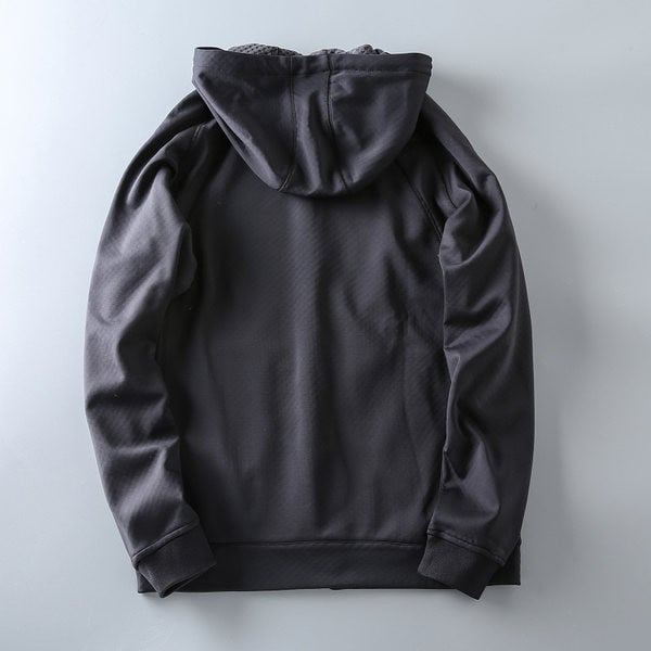 Нов модел спортен суичър за мъже с качулка и връзки