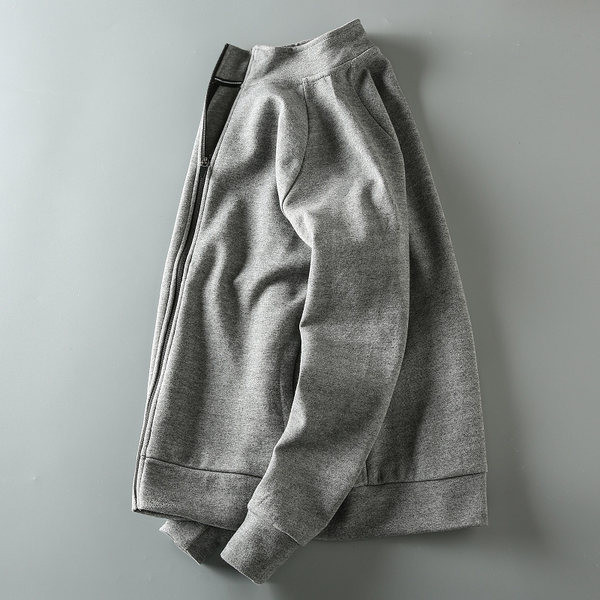 Ανδρικό φούτερ με φερμουάρ σε τρία χρώματα