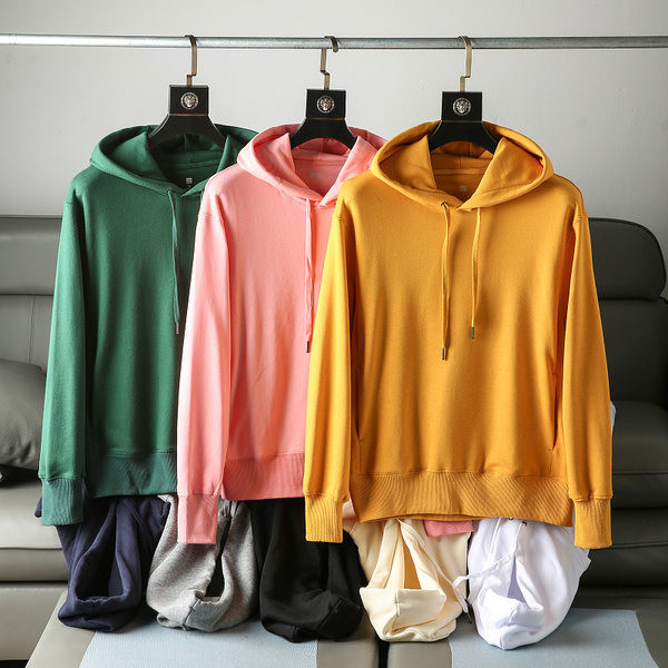 Απλό μοντέλο ανδρικό φούτερ με κουκούλα