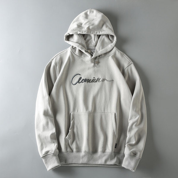 Hanorac cu broderie si buzunar frontal in trei culori