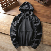 Καθημερινό φούτερ με κουκούλα και κορδόνια-για άντρες