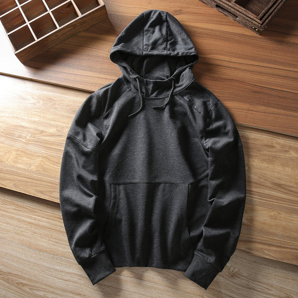 Καθημερινό φούτερ με κουκούλα και κορδόνια-για άντρες