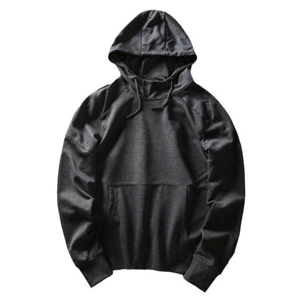 Καθημερινό φούτερ με κουκούλα και κορδόνια-για άντρες