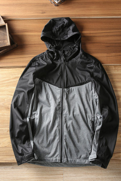 Hanorac sport impermeabil cu glugă pentru bărbați