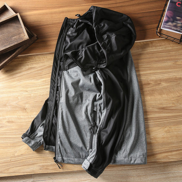 Hanorac sport impermeabil cu glugă pentru bărbați