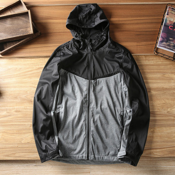 Hanorac sport impermeabil cu glugă pentru bărbați