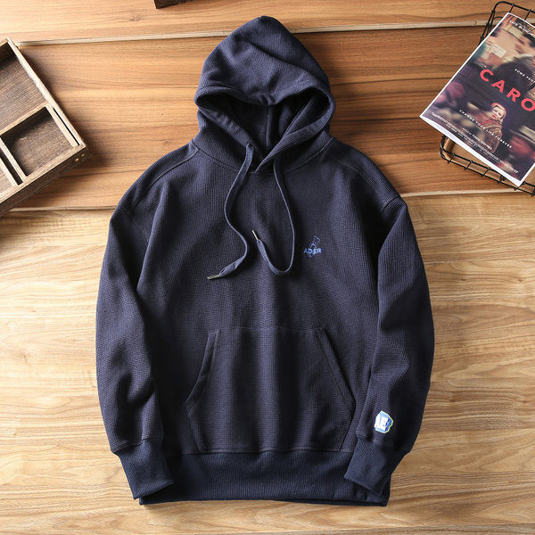 Hanorac sport pentru bărbați cu glugă și inscripție brodată