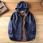 Καθημερινό φούτερ με ζεστή φόδρα και κουκούλα