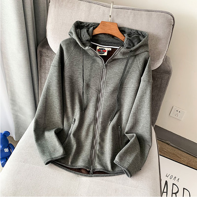 Καθημερινό φούτερ με ζεστή φόδρα και κουκούλα