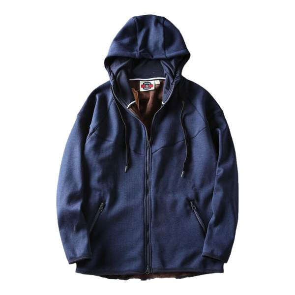 Καθημερινό φούτερ με ζεστή φόδρα και κουκούλα