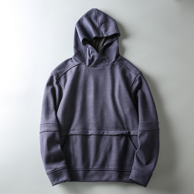 Hanorac casual pentru bărbați, cu glugă și buzunare