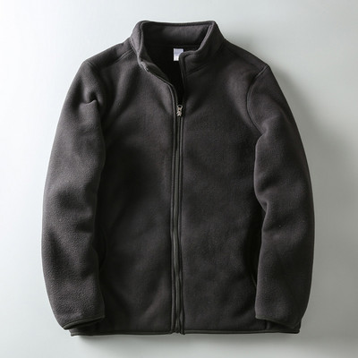 Férfi téli pulóver meleg béléssel és cipzárral