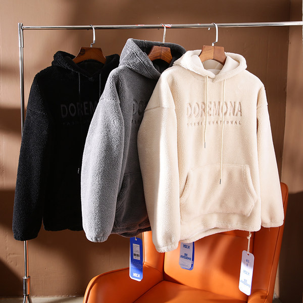 Hanorac pentru bărbați Polar cu glugă și buzunar