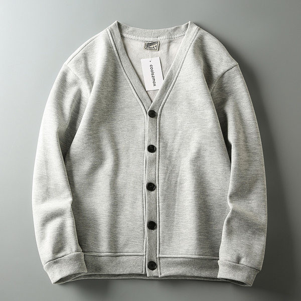 Vestă pentru bărbați cu decolteu în V și închidere cu nasturi