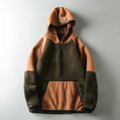 Hanorac pentru bărbați cu glugă și buzunar