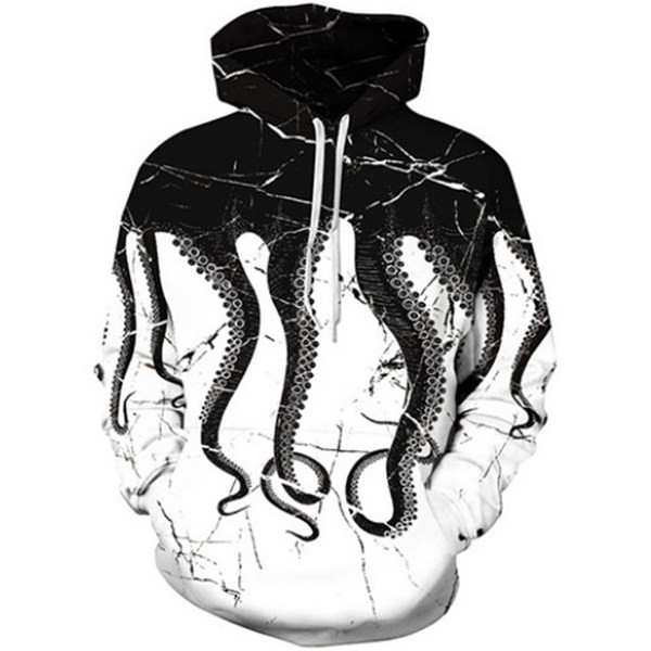 Šareni muški sweatshirt s kapuljačom