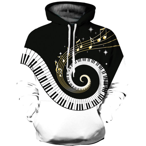 Šareni muški sweatshirt s kapuljačom