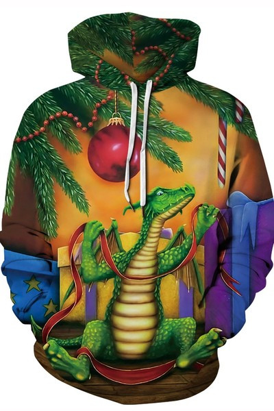 Ανδρικό χειμωνιάτικο φούτερ με διάφορες εφαρμογές