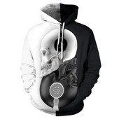 Ανδρικό καθημερινό φούτερ με διαφορετικά prints