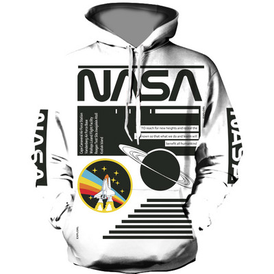 Ανδρικό καθημερινό φούτερ με διαφορετικά prints