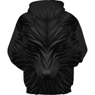 Ανδρικό καθημερινό φούτερ με διαφορετικά prints