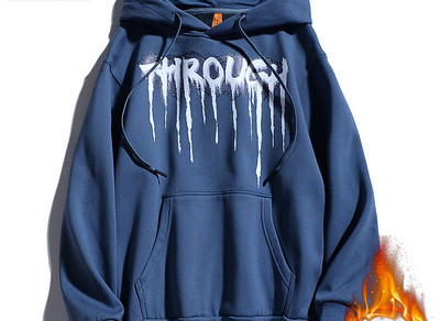 Hanorac pentru bărbați cu inscripție și cravate