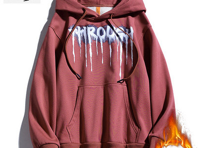 Hanorac pentru bărbați cu inscripție și cravate