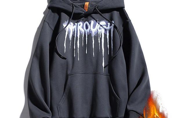 Hanorac pentru bărbați cu inscripție și cravate