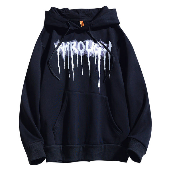 Hanorac pentru bărbați cu inscripție și cravate