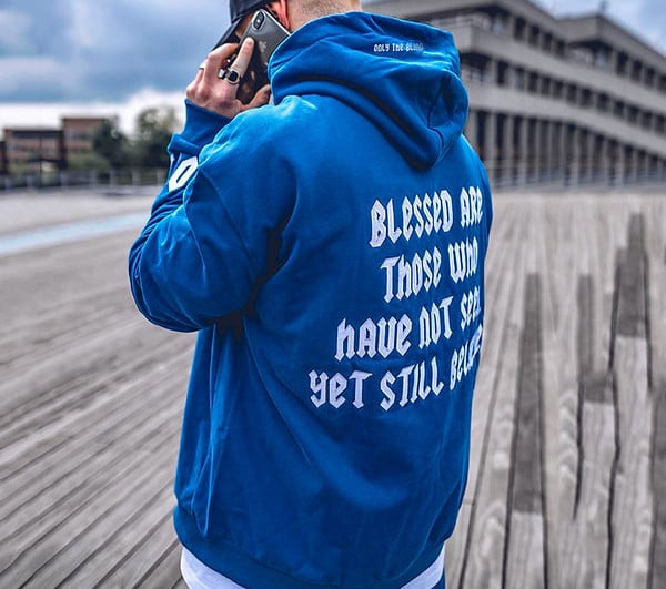 Novi model muške majice s kapuljačom i printom - više boja