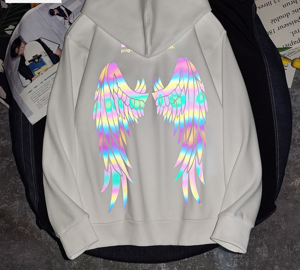 Férfi pulóver rátéttel és kapucnival - többféle színben