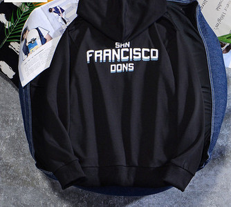 Ανδρικό φούτερ με κουκούλα και στάμπα - σε πολλά χρώματα